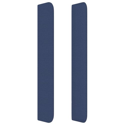 Zagłówek uszak, niebieski, 93x16x118/128 cm, tkanina na Arena.pl