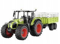 TRAKTOR CIĄGNIK Claas Arion 660 Z PRZYCZEPĄ ZDALNIE STEROWANY 1:24 RC