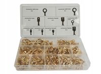 KONEKTORY SAMOCHODOWE KABLOWE WSUWKI ZESTAW 450sz ELEKTRYCZNE NIEIZOLOWANE