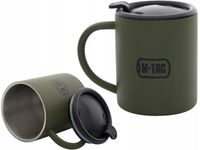 Kubek termiczny turystyczny M-Tac 280ml stal nierdzewna z pokrywką