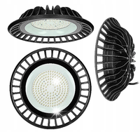 LAMPA WISZĄCA PRZEMYSŁOWA LED 200W 18000lm HERMETYCZNA IP65 HIGH BAY UFO