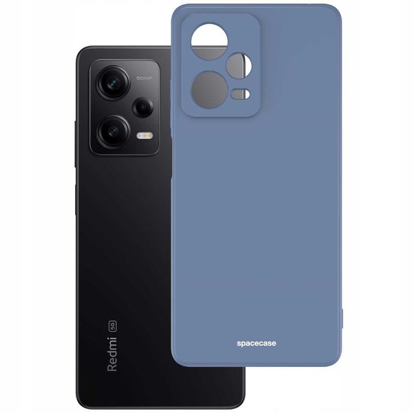Spacecase Silicone Case Redmi Note 12 Pro 5G Blue zdjęcie 2