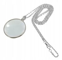 NASZYJNIK, WISIOREK PRZYWIESZKA - LUPA DLA SENIORA, MONOKL, POWIĘKSZENIE x5