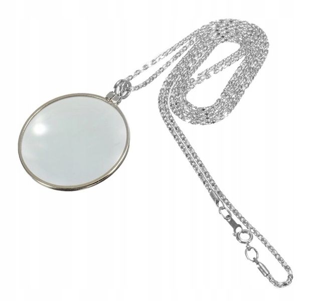 NASZYJNIK, WISIOREK PRZYWIESZKA - LUPA DLA SENIORA, MONOKL, POWIĘKSZENIE x5 zdjęcie 1