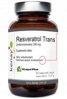 Kenay Resveratrol trans zmikronizowany 100mg 60k