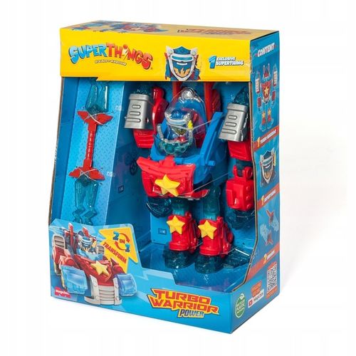 SuperThings Robot Pojazd Turbo Warrior Power Akcesoria Figurka Zings na Arena.pl
