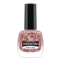 Golden Rose Keratin Glitter Nail Color 408 Keratynowy lakier do paznokci Kolor - 01