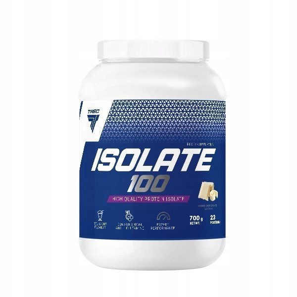 Trec Isolate 100 700 g Białko WPI Biała Czekolada zdjęcie 4