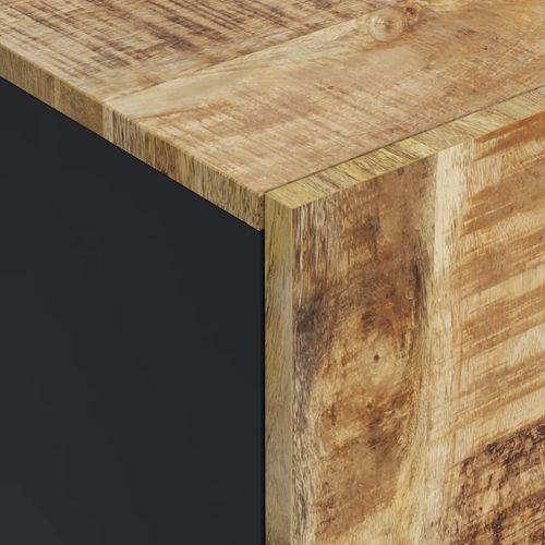 Szafka z 4 drzwiczek, 60x33x75 cm, lite drewno mango na Arena.pl