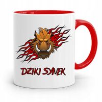 Kubek Czerwony Prezent Dla Syna Dziki Syn Z Nadrukiem Ze Zdjęciem