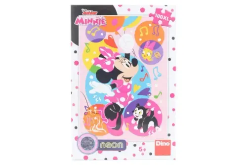 Puzzle Dino 100 elementów Myszka Minnie Neon na Arena.pl