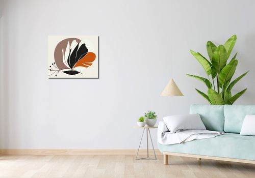 Obraz 60x50cm Elegancja Roślinna na Arena.pl