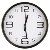 Zegar Ścienny Czytelny Sekundnik Stylowy Gruby Do Salonu Kuchni Aa R6