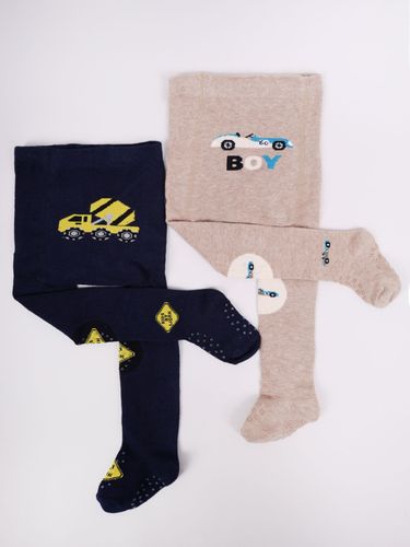 Rajstopy chłopięce do raczkowania ABS 2PAK 74-80 YOCLUB na Arena.pl