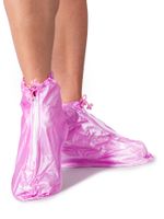 Wodoodporne ochraniacze na buty różowe L YOCLUB