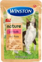 WINSTON MOKRA KARMA DLA KOTA CIELĘCINA I INDYK 85G