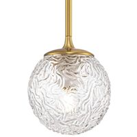 Lampa wisząca kulista Ligero MOD061PL-01BS1 ball mosiądz