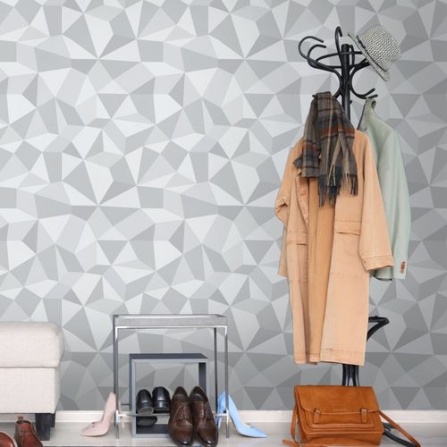 Tapeta Do Sypialni Optyczne Wzory GEOMETRYCZNE 3D na Arena.pl