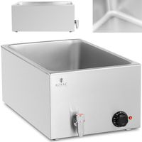 bemar podgrzewacz elektryczny z kranem do pojemników gn 1/1 600 w