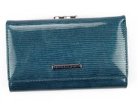 Portfel damski skórzany PELLUCCI LN-108 Niebieski