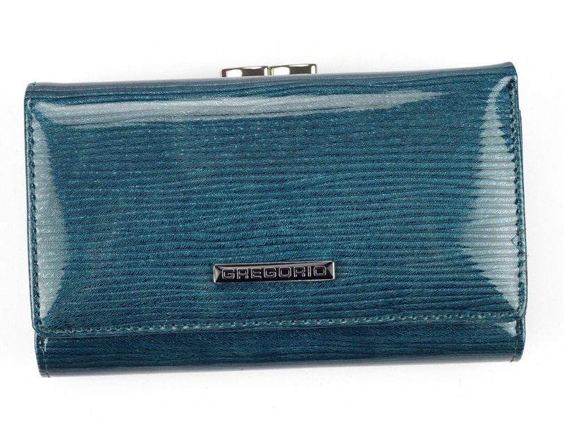 Portfel damski skórzany PELLUCCI LN-108 Niebieski zdjęcie 1
