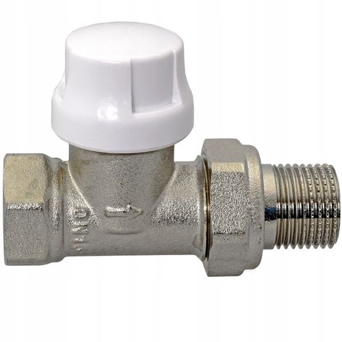 ZAWÓR termostatyczny 1/2" DN15 PROSTY grzejnikowy zasilający M30x1,5 HANZ na Arena.pl