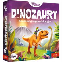 Gra planszowa Kooperacyjna gra edukacyjna Dinozaury Rodzina Treflików Trefl