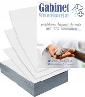 Ulotki A6 5000szt reklamowe firmowe duży wybór wzorów GABINET WETERYNARYJNY