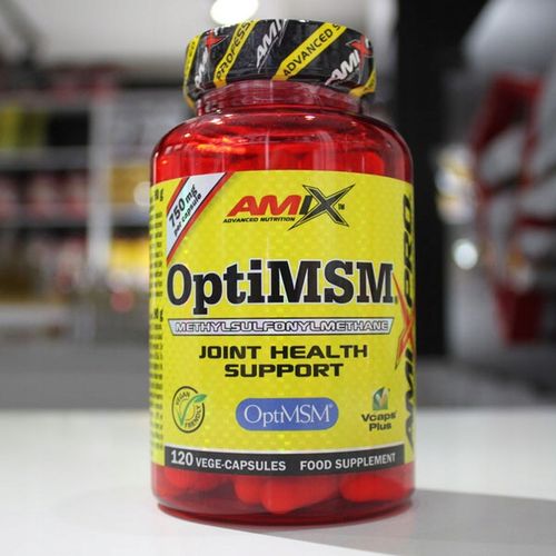 SIARKA MSM Amix Mocna Formuła 3000mg - Kapsułki najczystsza siarka OptiMSM na Arena.pl