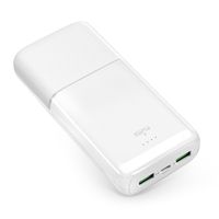 powerbank 20000mah usb-a usb-c pd afc 22.5w - biały