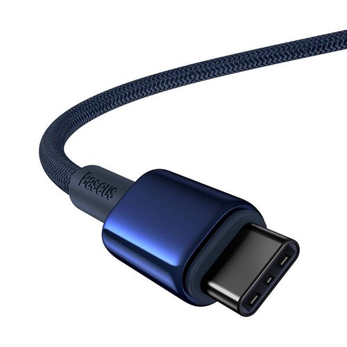 kabel usb-c do usb-c baseus tungsten gold, 100w, 1m (niebieski) na Arena.pl