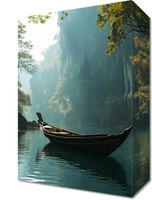 Obraz 20x30cm Samotność na Tafli