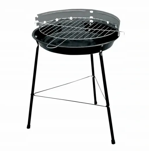 GRILL okrągły mały 32,5 cm na nóżkach zdjęcie 1