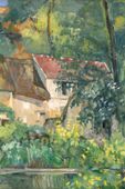 Plakat 61x91,5cm House of Père Lacroix, Paul Cezanne Vintage Salon