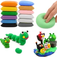 Plastelina magiczna piankolina zestaw 12szt - wzór 2