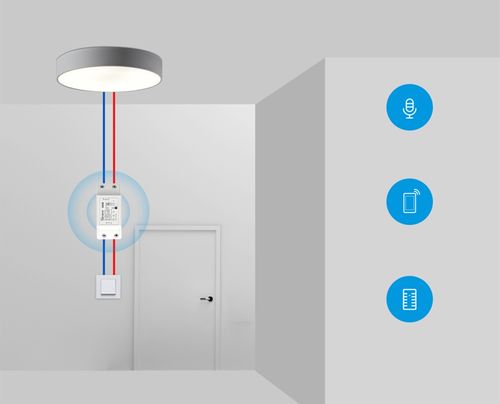 Inteligentny przełącznik WiFi + RF 433 Sonoff RF R na Arena.pl
