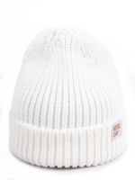 Czapka zimowa dziewczęca GOOD DAY biała 50-52 YOCLUB