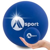 MASAŻER PIŁKA 61MM DO MASOWANIA ROLLER DO ĆWICZEŃ KARKU PLECÓW SILIKONOWA