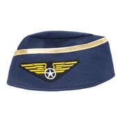 czapka stewardesa pilot samolot zabawa karnawał