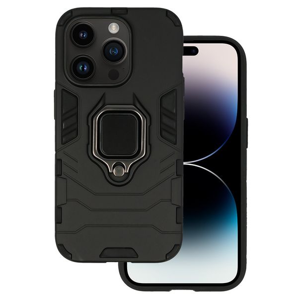 Ring Armor Case do Iphone 14 Pro Max Czarny zdjęcie 1