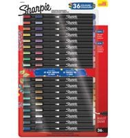 zestaw sharpie kreatywne markery akrylowe 36