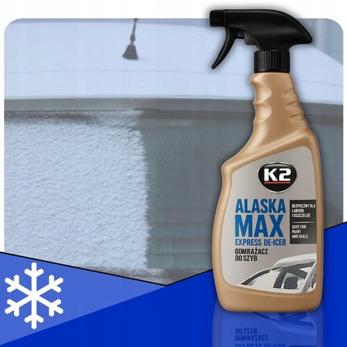 2x K2 Alaska Max 700 ml Odmrażacz Do Szyb Samochodowych Atomizer na Arena.pl