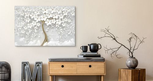 Obraz Do Sypialni DRZEWO Abstrakcja Wzór 3D 70cm x 50cm na Arena.pl