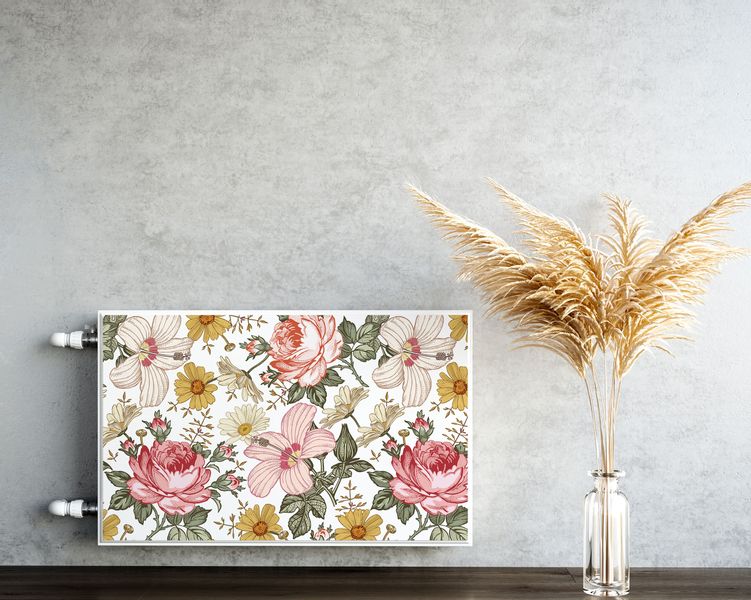 Mata MAGNETYCZNA Kwiaty Tropikalne Róże Liście Natura 80cm x 60cm zdjęcie 5