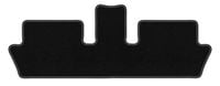 Dywaniki welurowe tylne Citroen C4 Picasso I 2006-2013 czarne