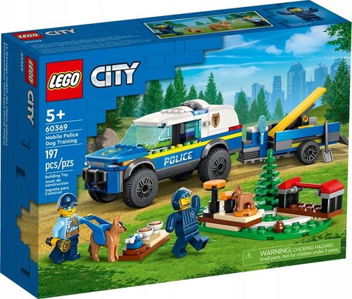 LEGO CITY 60369 SZKOLENIE PSÓW POLICYJNYCH W TERENIE na Arena.pl