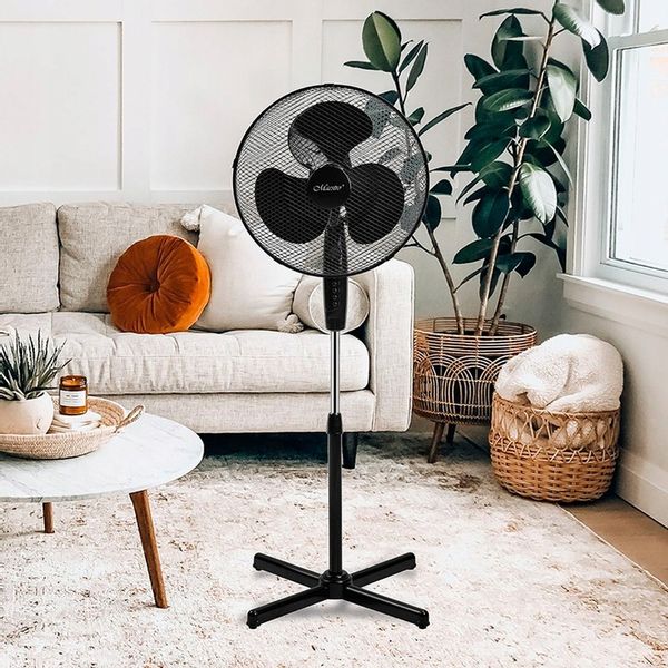 Wentylator podłogowy CICHY - 40cm, 60W, 3 prędkości zdjęcie 6