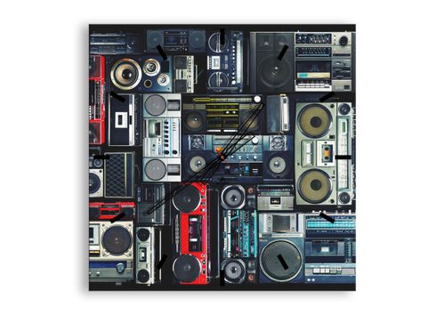 Zegar Ścienny - Technika Magnetofon - 60X60 Cm - C3Ac60X60-3875 na Arena.pl