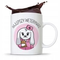 Kubek Dla Weterynarza Najlepszy Weterynarz Prezent Z Nadrukiem Ze Zdjęciem