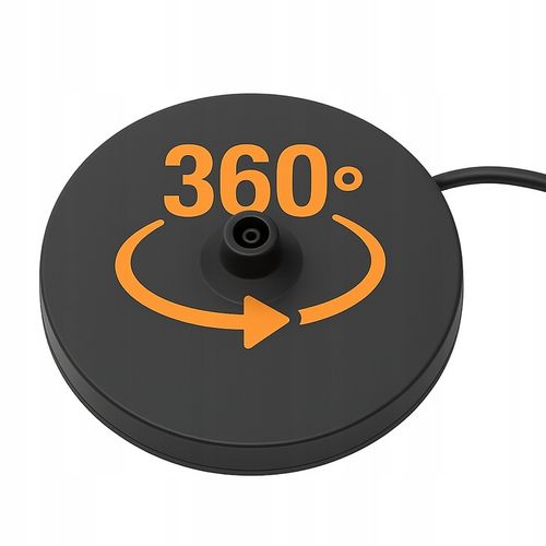 Czajnik Elektryczny Bezprzewodowy Szklany 1.7 L Cichy LED Mocny 2200W na Arena.pl